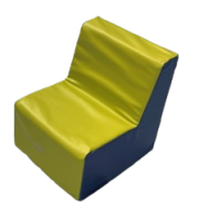 FAUTEUIL 1 PLACE HAUT 25CM 400 X 480 X 500 mm