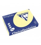 Ramette 500 feuilles papier A3 80g jaune canari Clairefontaine 1884C - Vue 1