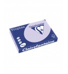 Ramette 500 feuilles papier couleur A3 80g Lilas Clairefontaine 1250C - Vue 1