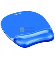 TAPIS DE SOURIS REPOSE POIGNET GEL CRYSTALS BLEU