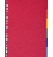 INTERCALAIRES CARTE LUSTREE A4 - JEU DE 6