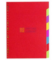 INTERCALAIRES CARTON A4 - JEU DE 8 - J3700