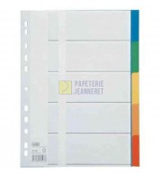 INTERCALAIRES A4+ POLYPRO- JEU DE 6 - 172116