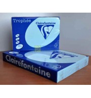 RAMETTE 500F REPRO CLAIREFONTAINE 80G A4 BLEU VIF