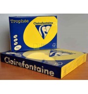 RAMETTE 500F REPRO CLAIREFONTAINE 80G A4 JAUNE SOLEIL
