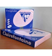 RAMETTE 500F REPRO CLAIREFONTAINE 80G A3 ROSE