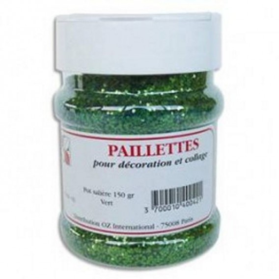 PEI196V-pot-de-150g-de-paillettes-vertes