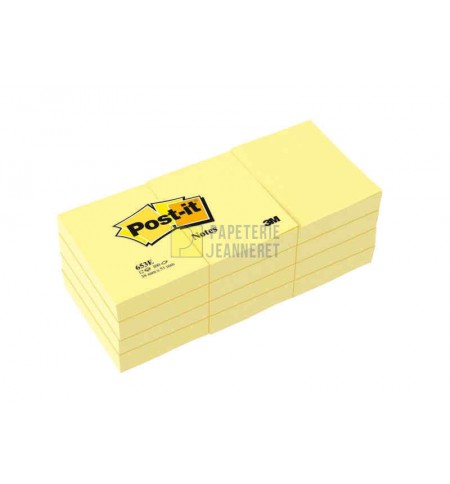 BLOC TYPE POST IT 75X125mm PASTEL ASSORTIS - PAQUET DE 6 - Papeterie  Jeanneret