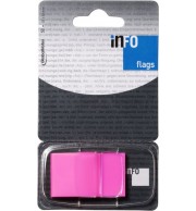 MARQUE-PAGES REPOSITIONNABLES ROSES - PAQUET DE 50