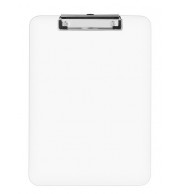 PORTE-BLOC TRANSPARENT A4 A PINCE