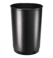 CORBEILLE A PAPIER 40L NOIRE