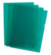 POCHETTES COIN LISSES 14/100° VERTES - SACHET DE 10