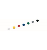 AIMANTS RONDS COLORIS ASS DIAM 20MM - PAQUET DE 10