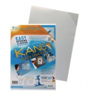 SACHET 2 POCHETTES ADHESIVES REPOSITIONNABLES A3