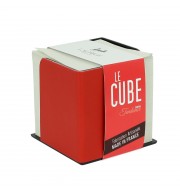 BLOC CUBE SIMILI ROUGE