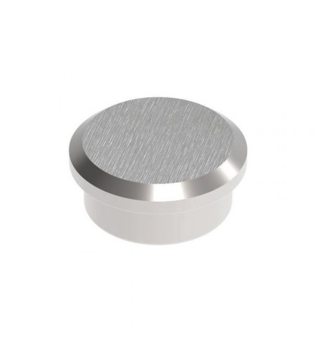 AIMANT ROND COLORIS ARGENT DIAM 16MM - FORCE 5KG - Papeterie Jeanneret