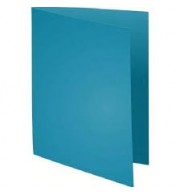 CHEMISES 240X320mm 210G BLEU ROY - PAQUET DE 10