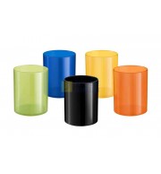 POT A CRAYONS PLASTIQUE VERT