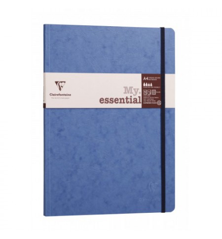 CAHIER BROCHE AGE BAG 210x297mm (A4) 192P LIGNEES - BLEU - Papeterie  Jeanneret