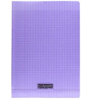 CAHIER POLYPRO 21X29.7CM 48P 90G - VIOLET