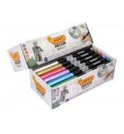 MARQUEUR DECOR METALLIC JOVI BOITE DE 24