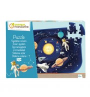 PUZZLE SYSTEME SOLAIRE 76 PIECES CARTON RIGIDE