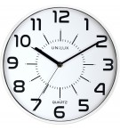 HORLOGE POP BLANC UNILUX DIAM 28 ,5 cm