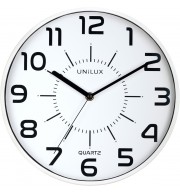 HORLOGE POP BLANC UNILUX DIAM 28 ,5 cm