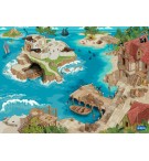 TAPIS DE JEU PIRATE 130 X 100 CM 