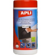 CHIFFONNETTES PRE-IMPREGNEES ECRANS - PAQUET DE 100