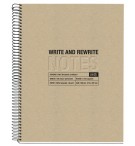 CAHIER NOTEBOOK MIQUELRIUS RECYCLE A4 COUV.KRAFT 240P