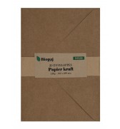 PAQUET 20 ENVELOPPES 162X229mm KRAFT 120G