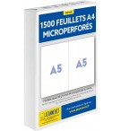 COLIS 1500 FEUILLETS  MICRO-PERFORÉS A4/A5