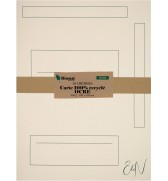 10 CHEMISES OCRE CARTE 350G 100% RECYCLEE 240X320mm