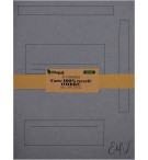 10 CHEMISES OMBRE CARTE 350G 100% RECYCLEE 240X320mm