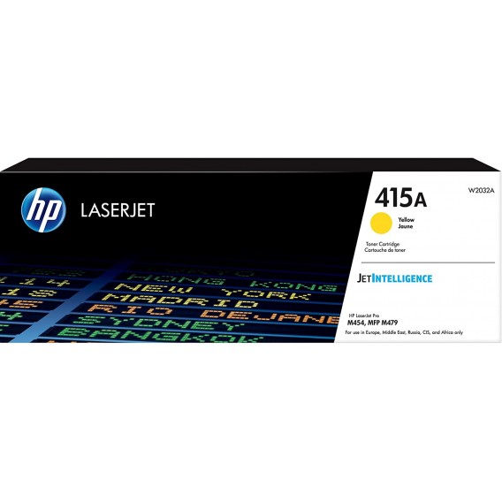 HP CARTOUCHE LASER 415A JAUNE / W2032A/439751