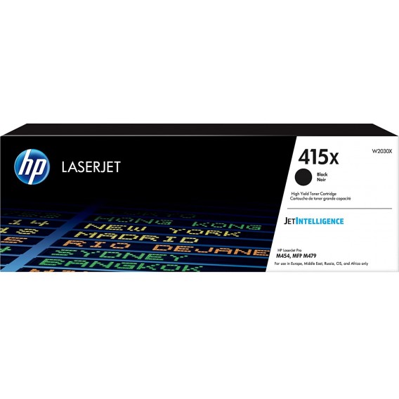 HP CARTOUCHE LASER 415X NOIRE / W2030X