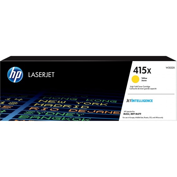 HP CARTOUCHE LASER 415X JAUNE / W2032X