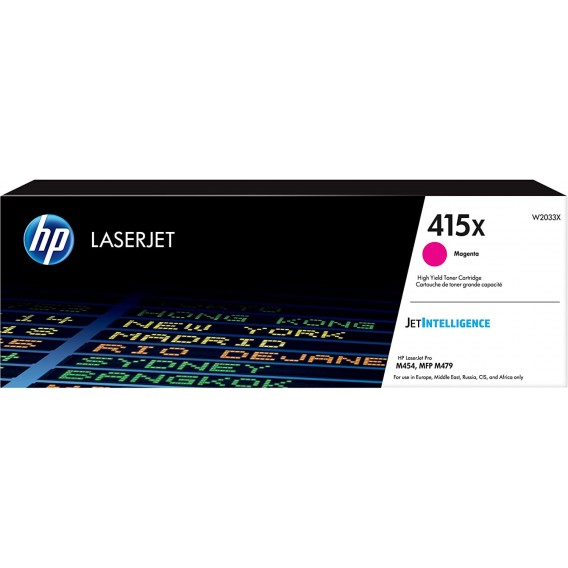 HP CARTOUCHE LASER 415X MAGENTA / W2033X