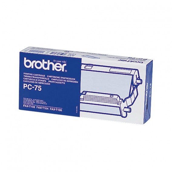 BROTHER CARTOUCHE LASER NOIRE PC75 / 098196