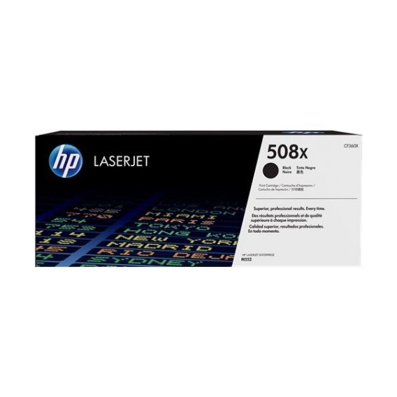 HP CARTOUCHE LASER CF360X NOIRE / 508X / 605997