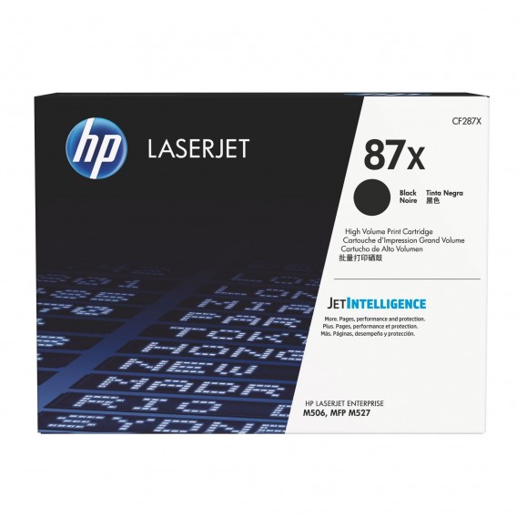 HP CARTOUCHE LASER NOIRE CF287X / 87X / 229963