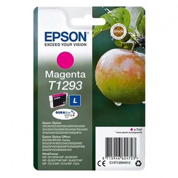EPSON CARTOUCHE JET D'ENCRE MAGENTA T129340 POMME / 219383