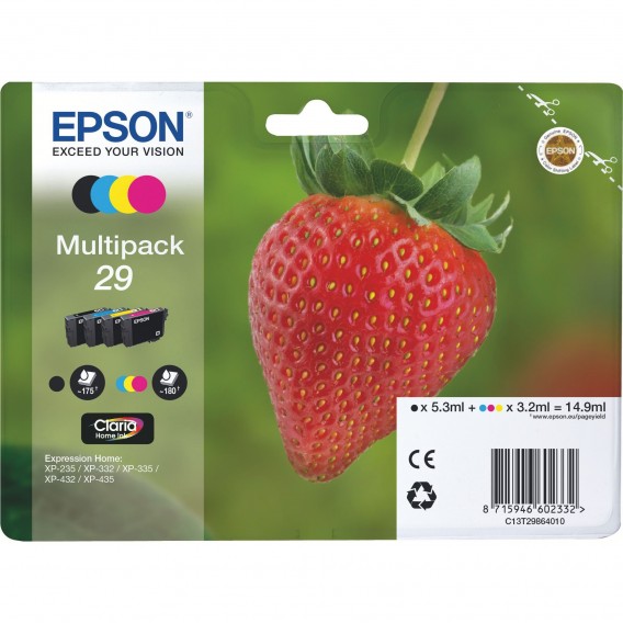 EPSON CARTOUCHE JET D'ENCRE MULTIPACK T299640 FRAISE / 138227