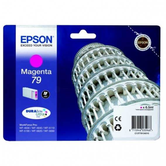 EPSON CARTOUCHE JET D'ENCRE MAGENTA T791340 PISE / 240458