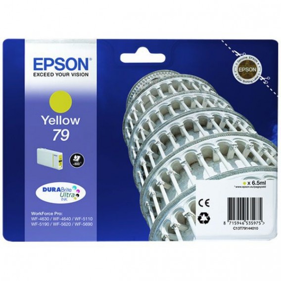 EPSON CARTOUCHE JET D'ENCRE JAUNE T791440 PISE / 240475