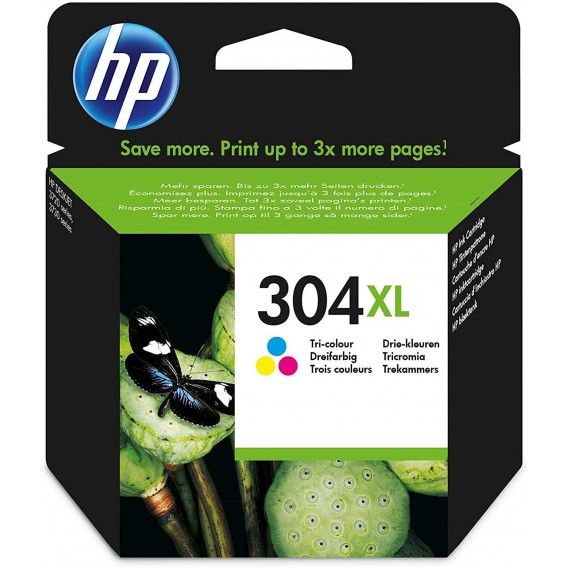 HP CARTOUCHE JET D'ENCRE COULEUR 304XL / 266635