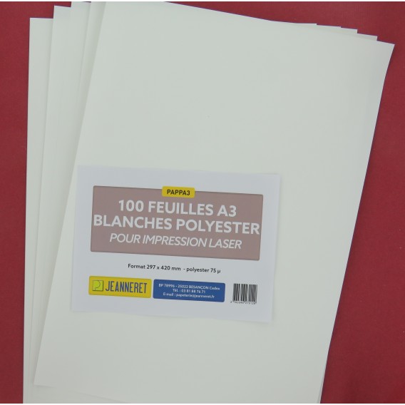 PAPPA3-polyester-blanc-75µa3---boite-100f