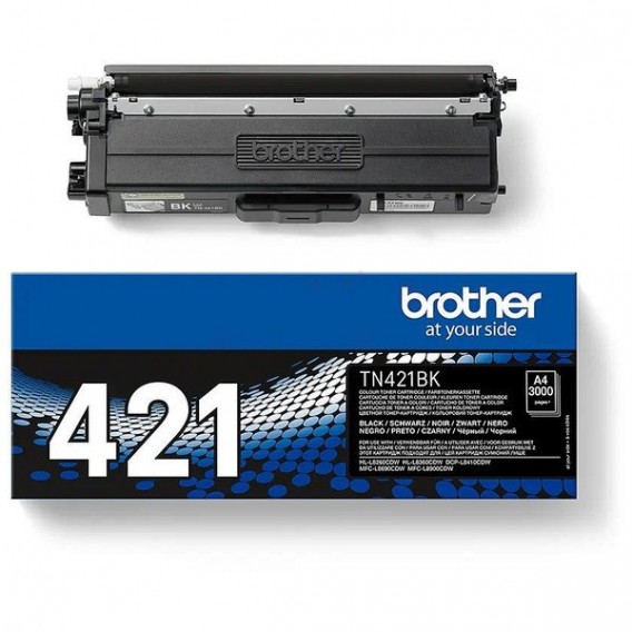 BROTHER CARTOUCHE LASER TN421BK NOIR 3000P / 384004