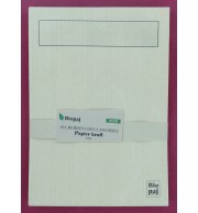 PAQUET 25 CHEMISES COIN KRAFT 120G 220X310